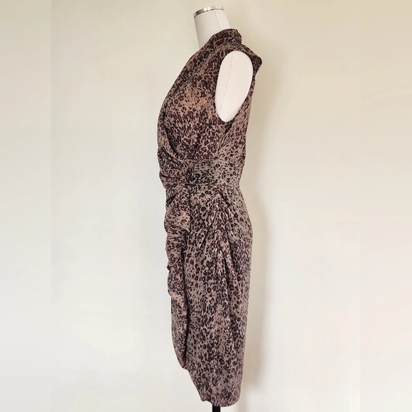 NWT || ALL SAINTS || Cancity Patch dress, camel brown - Picture 4 of 11